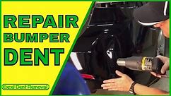 Bumper Dent Repair - How To Remove a Dent In a Plastic Bumper