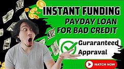 ✅ Easiest Ways To Get Instant Funding Payday Loans Guaranteed Approval No Credit Check