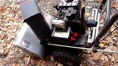 SEARS CRAFTSMAN 5 HP - DUAL STAGE - ELECTRIC START SNOW THROWER - 4 SALE ON EBAY 10/20/2010
