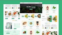 Responsive Grocery Store Website Design Using HTML - CSS - JAVASCRIPT