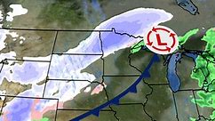 Winter Storm On The Move To N. Plains, Upper Midwest