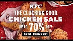 KFC Clucking Good Chicken Sale 2021