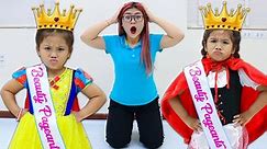 Suri & Annie Pretend Play Beauty Pageant Contest for Kids 😍😍😘😘