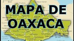 MAPA DE OAXACA