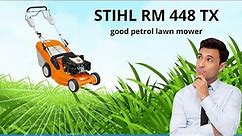 Petrol lawn mower STIHL Rm 448Tx unboxing and first start II Kosiarka spalinowa