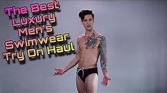 OSMARI | Luxury Men's Swimsuit Try On Haul with Josh Z.