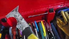 Home tool cart and General DIY tool box - Home maintenance tool set Home tool set