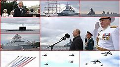 Russian Navy Day Military Parade in St. Petersburg 2022: Full Parede - День Военно-Морского Флота