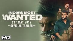 India's Most Wanted | Official Trailer | Arjun Kapoor | Raj Kumar Gupta | 24th May