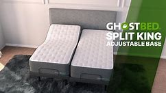 GhostBed Split King (2 Twin XLs) Adjustable Base Set