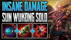 THE DAMAGE IS INSANE! Sun Wukong Solo Gameplay (SMITE Conquest)