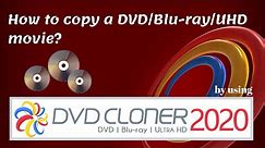 How to Copy a DVD Movie? - DVD-Cloner 2020