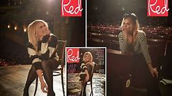 Billie Piper struts her stuff on stage for glamorous photoshoot