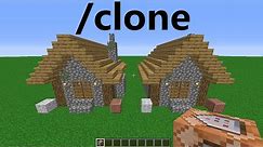 How to use the /clone Command in Minecraft 1.19!