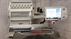 SWF MAS-15 Commercial Embroidery Machine Overview by Ken's Sewing Center in Muscle Shoals, AL