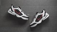 Nike Air Monarch IV "White/Black/Red": Review & On-Feet