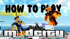 How to play Mad City - ROBLOX