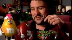 Merry M&M's Christmas Commercial with Eldin from Murphy Brown (1994)