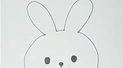 How to draw a rabbit cutely / Draw a character
