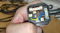 How to repair a broken extension lead plug & socket