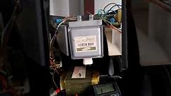 How to test microwave transformer Comment tester le transfo du micro_ondes