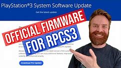 How to download PS3 Firmware for RPCS3 Emulation
