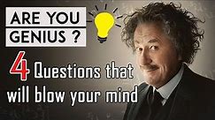 4 Mind Blowing Questions Only Genius Can a Answer-Part-1 | 95% Fail | Genius IQ Test |