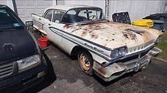 Reviving a Classic: 1958 Oldsmobile barn find restoration and first startup!