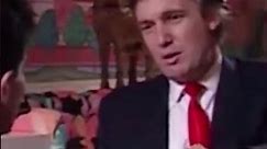 Trump THROWS CNN Mic in Reporter's FACE in Vintage 1990 Clip 🔥
