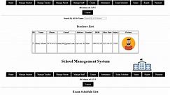 School Management System in PHP with Source Code - CodeAstro