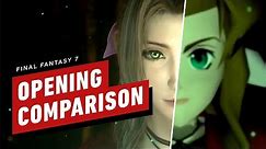 Final Fantasy 7 - Opening Comparison