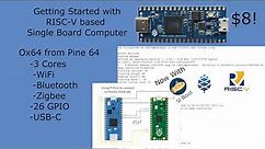 #24.5 Ox64 Pine64 $8 Risc-V SBC - Programming and Booting Linux