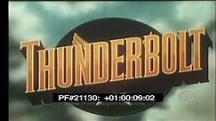 "THUNDERBOLT" WWII AIR COMBAT DOCUMENTARY ITALIAN CAMPAIGN 12th AIR FORCE COLOR VERSION 21130