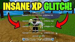 INSANE XP GLITCH IN BLOX FRUITS! (2024,2025)