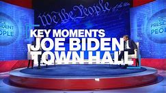 Key moments from Joe Biden's town hall with ABC News