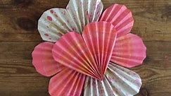 Painted Paper Hearts