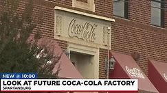 Looking at future Coca-Cola factory in Spartanburg