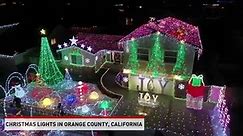 Christmas Lights in Orange County, California