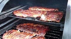Spareribs, Smoky Ribs St Louise Style, BBQ Smoker Barbecue, how to video recipe
