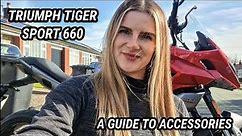 2022 Triumph Tiger Sport 660 // A simple guide to Triumph's genuine accessories!