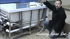 Electrical & Plumbing Installation - Luxury Spas Walk-In Bathtub WI-02