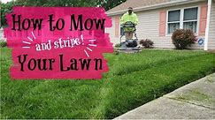 How To MOW Your Lawn? | Mowing Patterns