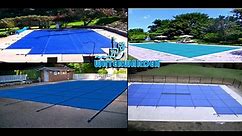 Water Warden 20 ft. x 40 ft. Rectangle Blue Mesh In-Ground Safety Pool Cover, ASTM F1346 Certified SCMB2040
