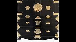 black lacquer cabinet