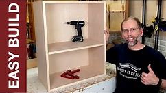 How to Build Easy Wall Cabinets for Storage - Cabinetmaking