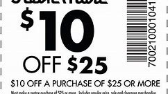Stein Mart Printable Coupon: $10 off $25 Purchase