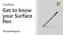 How to use the Surface Pen | Microsoft