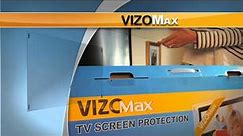 Vizomax - TV Screen Protector - Protect & Prevent Screen Damage Cover your HDTV & OLED Display