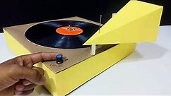 DIY Mind Blowing Vinyl Record Player and Turntable