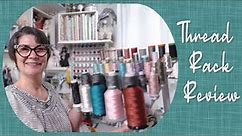 Reviewing the Sew Tech Thread Rack from Amazon for Sewing Room Organization